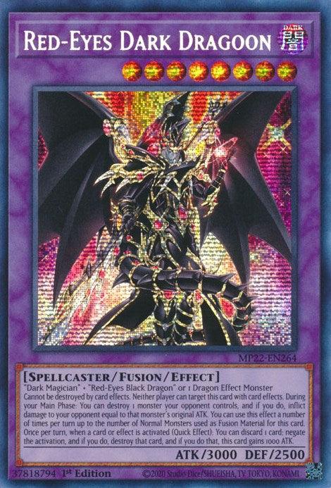 Red-Eyes Dark Dragoon [MP22-EN264] Prismatic Secret Rare (ONLINE ORDER ONLY)