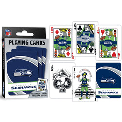 Seattle Seahawks Playing Cards - 54 Card Deck (ONLINE ORDER ONLY)