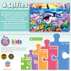 Selfies - Wild Waves 200 Piece Jigsaw Puzzle