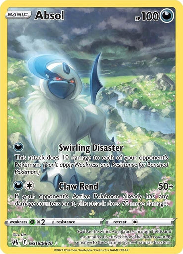 Absol (GG16/GG70) [Sword & Shield: Crown Zenith] (Online Only)