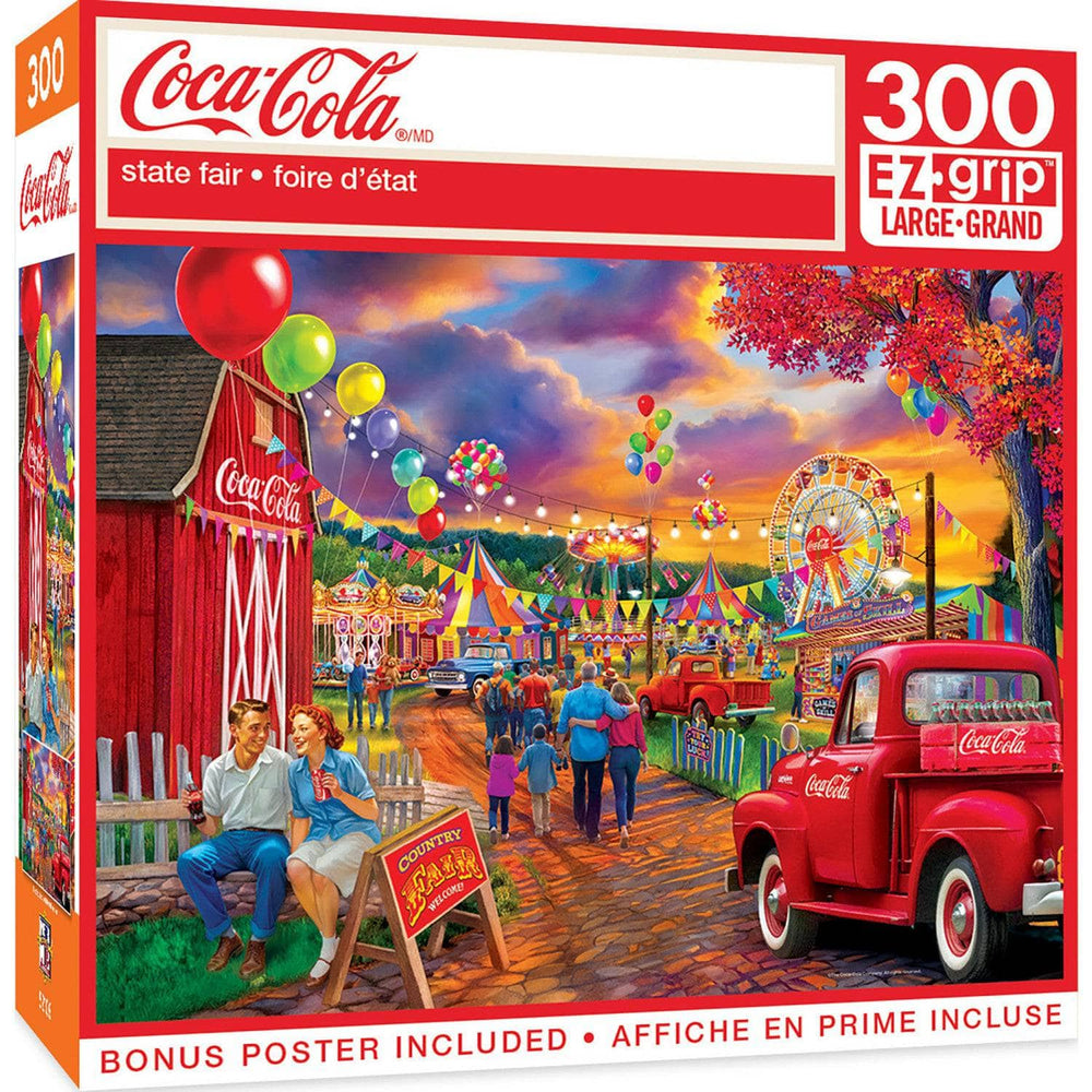 Coca-Cola - State Fair 300 Piece EZ Grip Jigsaw Puzzle (ONLINE ORDER ONLY)