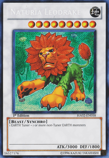 Naturia Leodrake [HA02-EN058] Secret Rare (ONLINE ORDER ONLY)