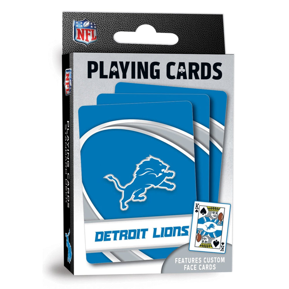 Detroit Lions Playing Cards - 54 Card Deck (ONLINE ORDER ONLY)