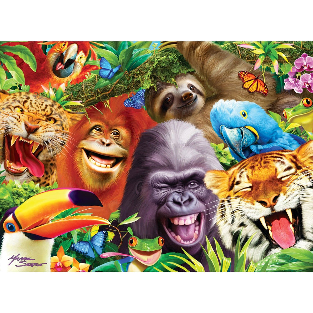 Selfies - Jungle Friends 200 Piece Jigsaw Puzzle (ONLINE ORDER ONLY)
