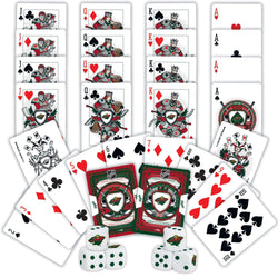 Minnesota Wild - 2-Pack Playing Cards & Dice Set (ONLINE ORDER ONLY)