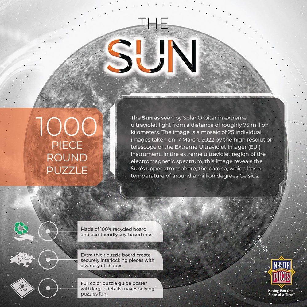 The Sun - 1000 Piece Round Jigsaw Puzzle (ONLINE ORDER ONLY)