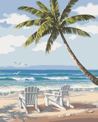 Chairs on Beach (ONLINE ORDER ONLY)