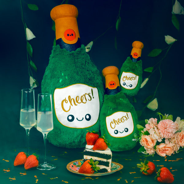 Squishable Boozy Buds - Champagne Bottle (Mini) (ONLINE ORDER ONLY)