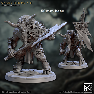Chaos Minoc - Sculpt B (Minotaur) (Online Order Only)