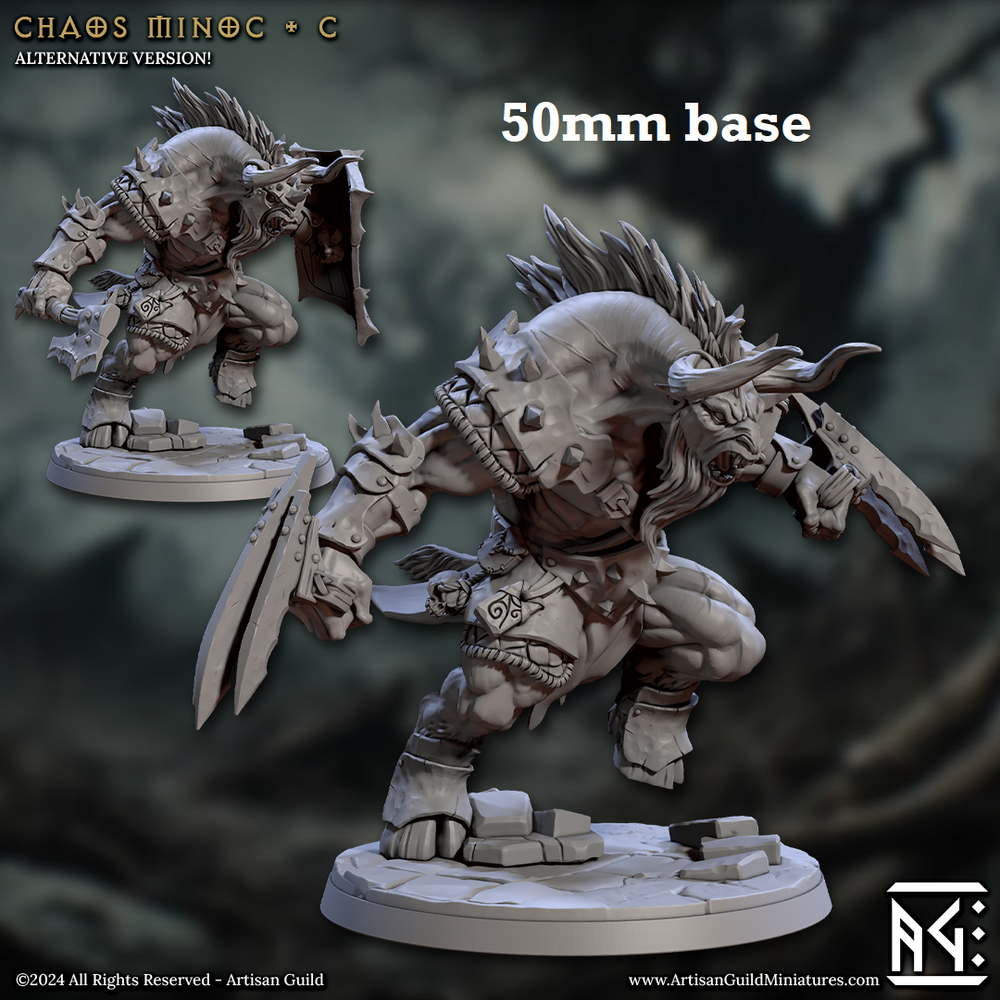 Chaos Minoc - Sculpt C (Minotaur) (Online Order Only)