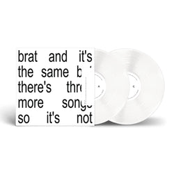 Brat And It's The Same But There's Three More Songs So It's Not (Colored Vinyl, White) (2 Lp) [Vinyl] (ONLINE ORDER ONLY)