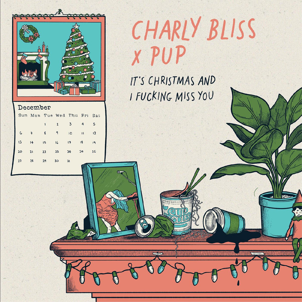 It's Christmas and I Fucking Miss You (featuring PUP) (BLUE VINYL) [Vinyl] (ONLINE ORDER ONLY)