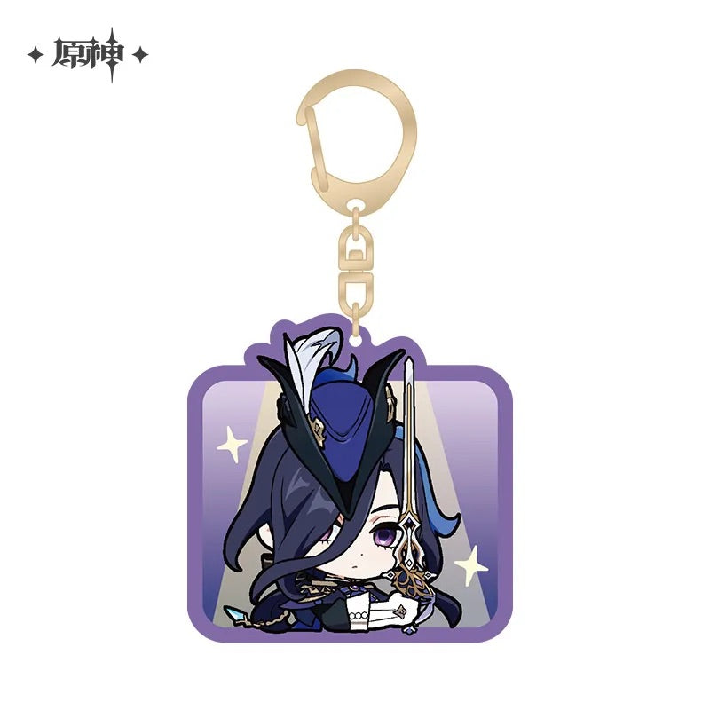 Chibi Emojis Series Acrylic Keychain Court of Fontaine (ONLINE ORDER ONLY)