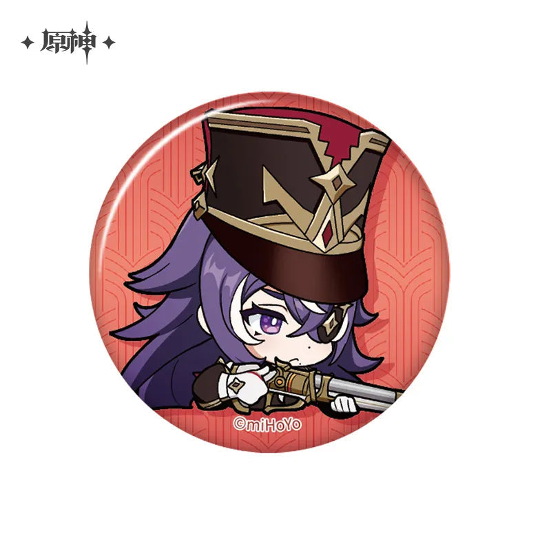 Chibi Emojis Series Badge Court of Fontaine (ONLINE ORDER ONLY)