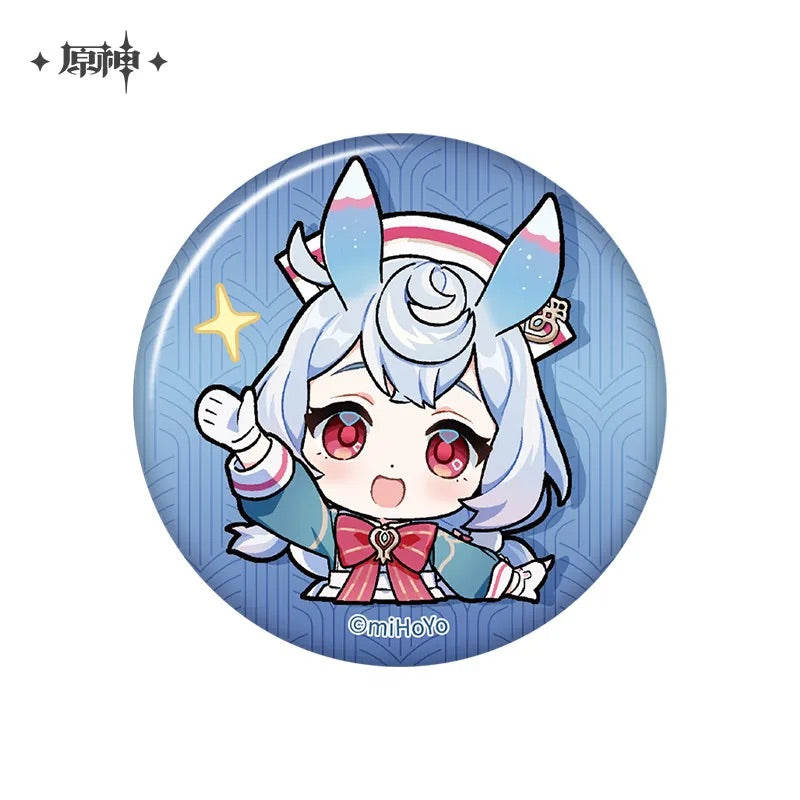 Chibi Emojis Series Badge Court of Fontaine (ONLINE ORDER ONLY)