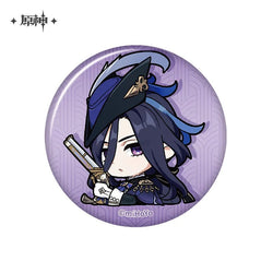 Chibi Emojis Series Badge Court of Fontaine (ONLINE ORDER ONLY)