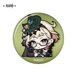Chibi Emojis Series Badge Court of Fontaine (ONLINE ORDER ONLY)