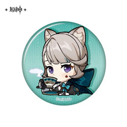 Chibi Emojis Series Badge Court of Fontaine (ONLINE ORDER ONLY)