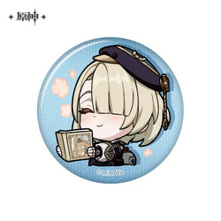 Chibi Emojis Series Badge Court of Fontaine (ONLINE ORDER ONLY)
