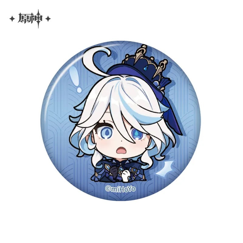 Chibi Emojis Series Badge Court of Fontaine (ONLINE ORDER ONLY)