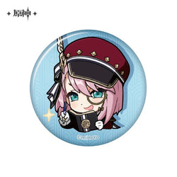Chibi Emojis Series Badge Court of Fontaine (ONLINE ORDER ONLY)