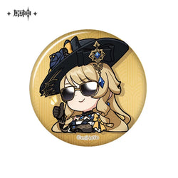 Chibi Emojis Series Badge Court of Fontaine (ONLINE ORDER ONLY)