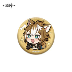 Genshin Impact Chibi Emojis Series Badge Vol.2