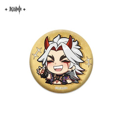 Genshin Impact Chibi Emojis Series Badge Vol.2