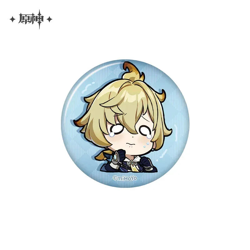 Genshin Impact Chibi Emojis Series Badge Vol.2
