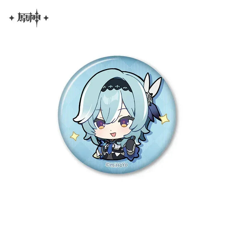 Genshin Impact Chibi Emojis Series Badge Vol.2