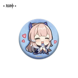 Genshin Impact Chibi Emojis Series Badge Vol.2