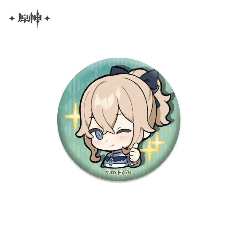 Genshin Impact Chibi Emojis Series Badge Vol.2