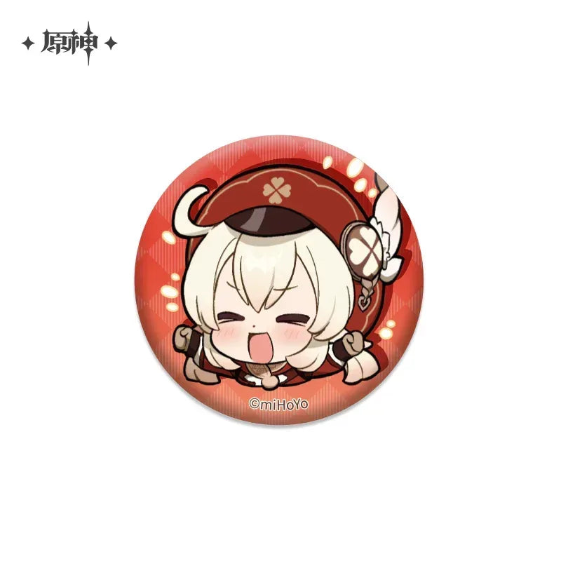 Genshin Impact Chibi Emojis Series Badge Vol.2