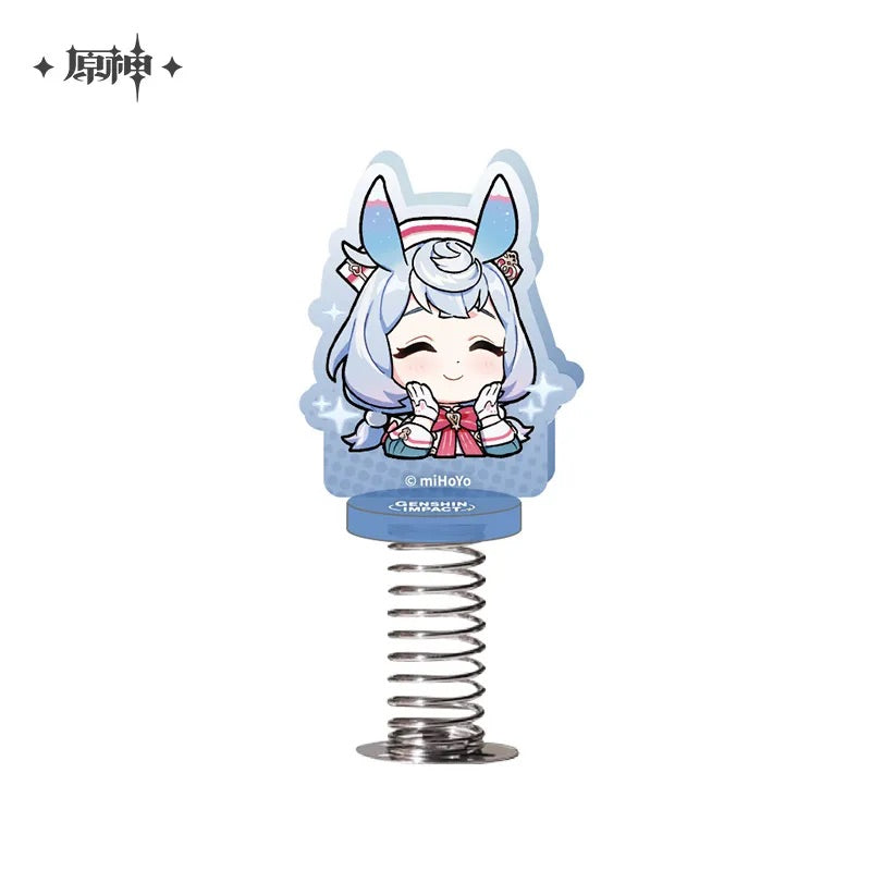 Chibi Emojis Series Happy Shaking Acrylic Stand Court of Fontaine (ONLINE ORDER ONLY)