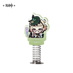 Chibi Emojis Series Happy Shaking Acrylic Stand Court of Fontaine (ONLINE ORDER ONLY)