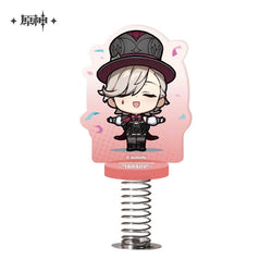 Chibi Emojis Series Happy Shaking Acrylic Stand Court of Fontaine (ONLINE ORDER ONLY)