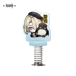 Chibi Emojis Series Happy Shaking Acrylic Stand Court of Fontaine (ONLINE ORDER ONLY)