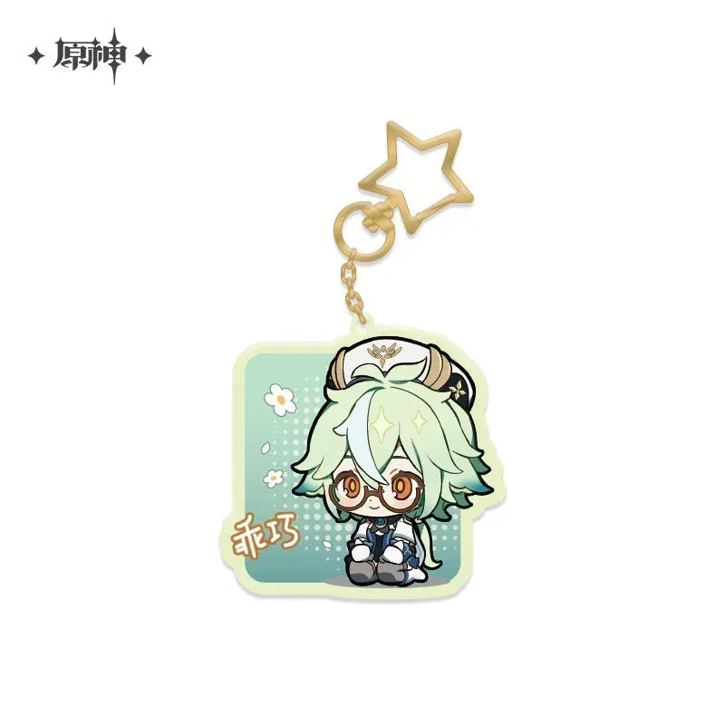 Genshin Impact Chibi Emojis Series Pendant Vol.1