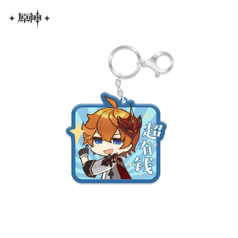 Genshin Impact Chibi Emojis Series Pendant Vol.1