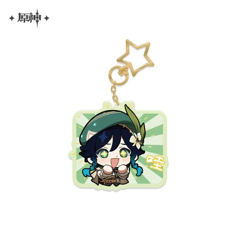 Genshin Impact Chibi Emojis Series Pendant Vol.1