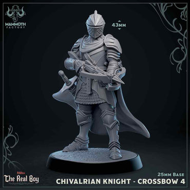 Chivalrian Knight with Crossbow 4 (Paladin) (Online Order Only)