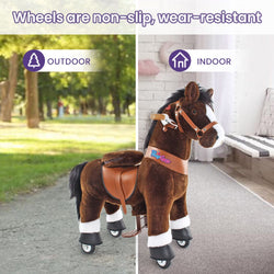 Model U® Horse Ride-On Toy Age 3–4 – Chocolate
