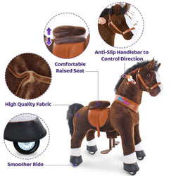 Model U® Horse Ride-On Toy Age 3–4 – Chocolate