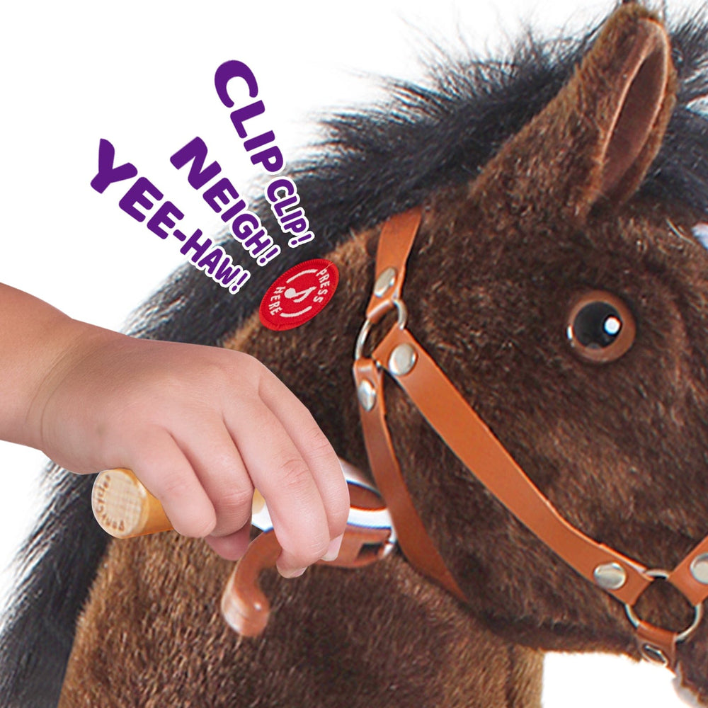 Model U® Horse Ride-On Toy Age 3–4 – Chocolate