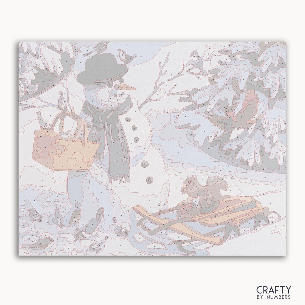 Christmas Gift Snowman (ONLINE ORDER ONLY)