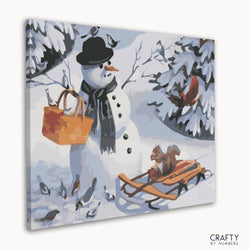 Christmas Gift Snowman (ONLINE ORDER ONLY)