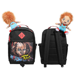 *Collective* Chucky Wanna Play 17.5" Commuter Backpack with 3D Plush Character Detail (Copy) (ONLINE ORDER ONLY)