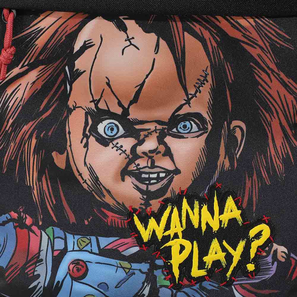 *Collective* Chucky Wanna Play 17.5" Commuter Backpack with 3D Plush Character Detail (Copy) (ONLINE ORDER ONLY)