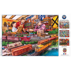 Lionel Trains - Shopping Spree 1000 Piece Jigsaw Puzzle (ONLINE ORDER ONLY)