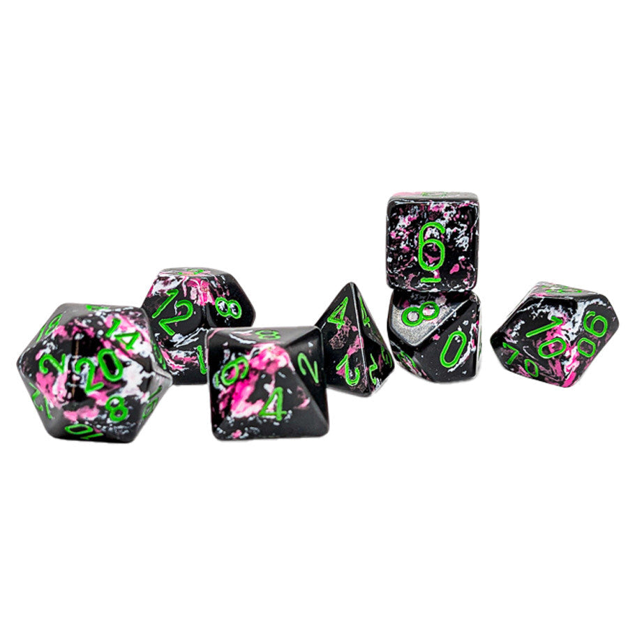 Brush - Paintball/Green Polyhedral 7-Die Set